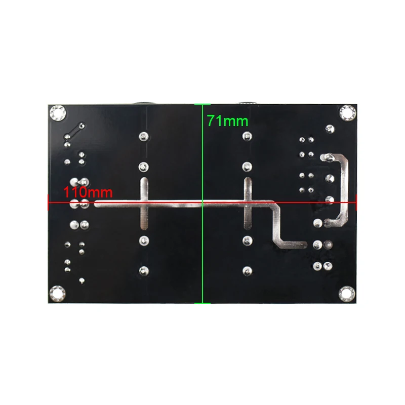 Ghxamp 50A усилитель выпрямитель Filter Dual Power Board для LM3886 / TDA7293 Плата усилителя мощности