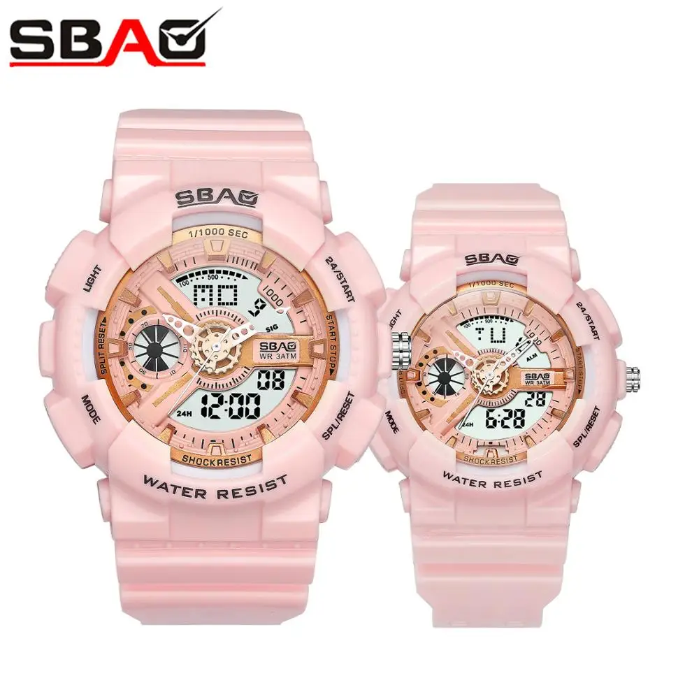 Reloj mujer модные светящиеся электронные женские и мужские часы с большим