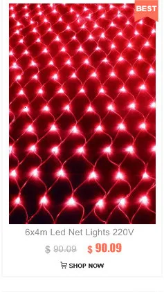 5 комплектов 10 шт./компл. светодиодный Метеоритный дождь трубы RGB рождественские декоративные огни 80 см 50 см Smd2835 семь цветов Ac85-265V