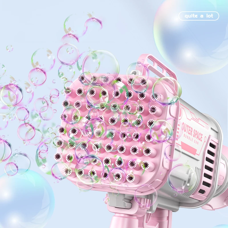 Новинка Лидер продаж пузырьковый пистолет с 60 отверстиями электрическая