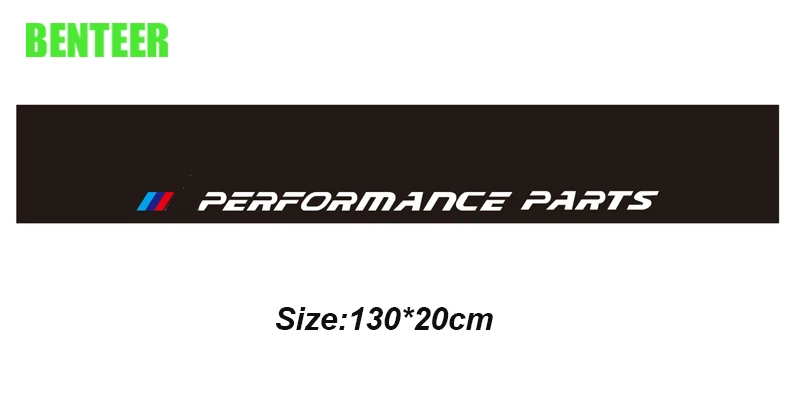 

MPerformance Parts Car Windows Sticker For BMW E34 E36 E60 E90 E46 E39 E70 F10 F20 F30 X5 X6 X1
