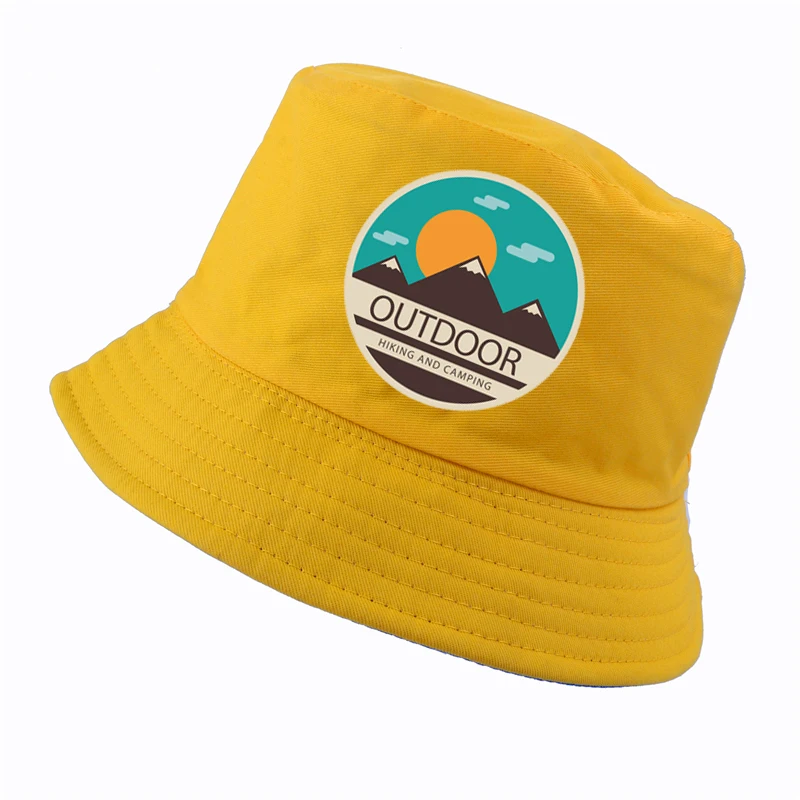 outdoor hiking and camping cap harajuku pop bucket hat Men women sun fisherman hats panama | Аксессуары для одежды