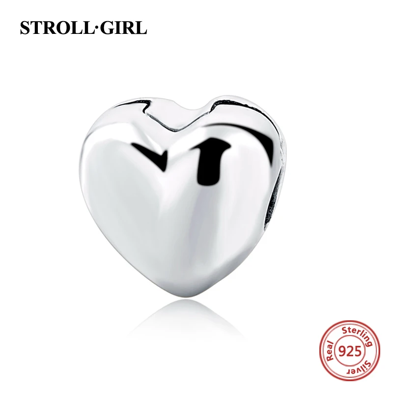 Новое поступление высокое качество оригинальный Шарм Бусины Fit Подвески Серебро