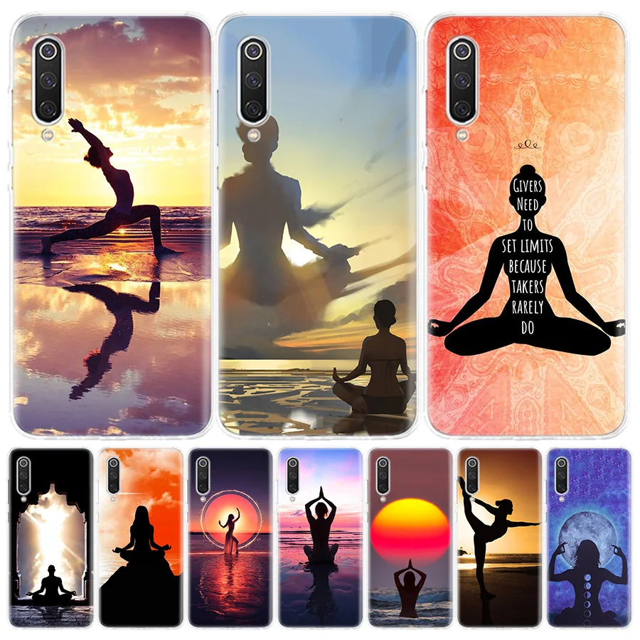 

Yoga Meditation Mandala Sun Phone Case for Xiaomi Redmi Note 10 Pro 10S 11 9S 9 8T 8 9A 9C 9T 7 7A 8A 6A 6 5 S2 Luxury Pattern
