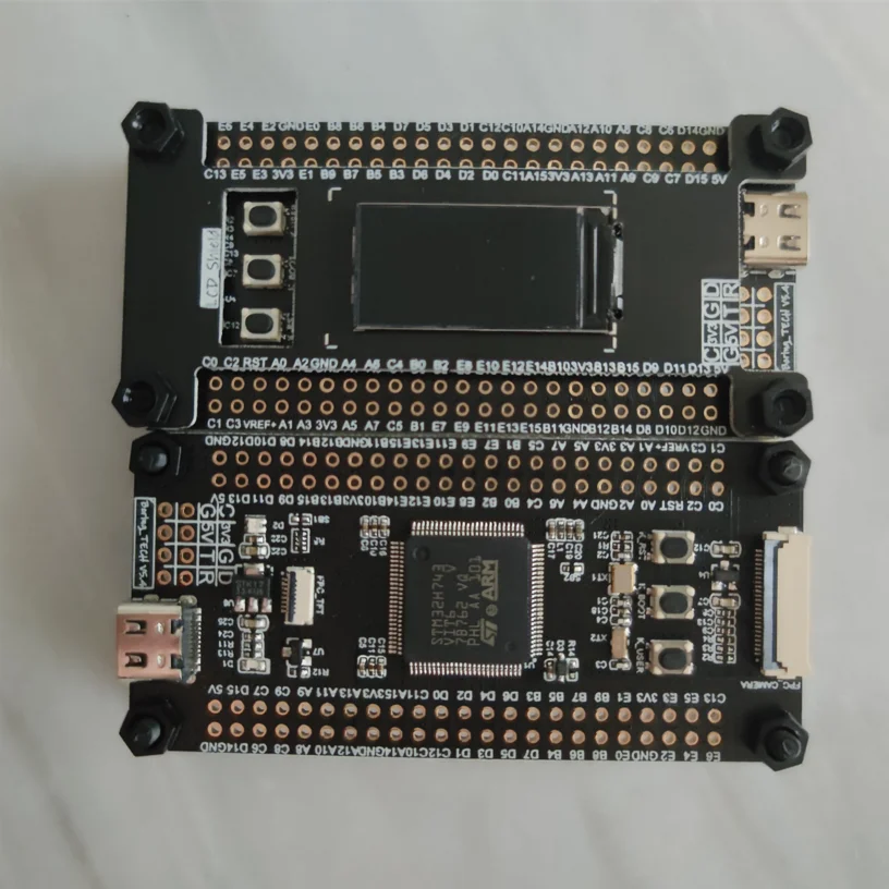 Макетная плата Stm32h7 Stm32h750vbt6 Stm32h743vit6 Core Board минимальная системная - купить по