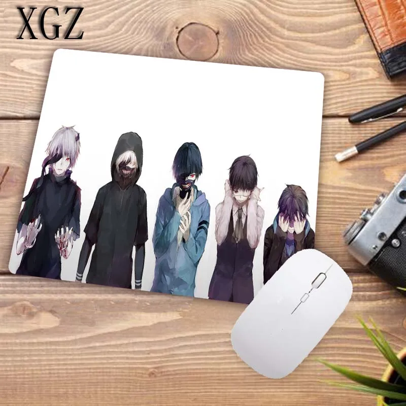 Игровой коврик для мыши XGZ с аниме Токийский Гуль резиновый клавиатуры