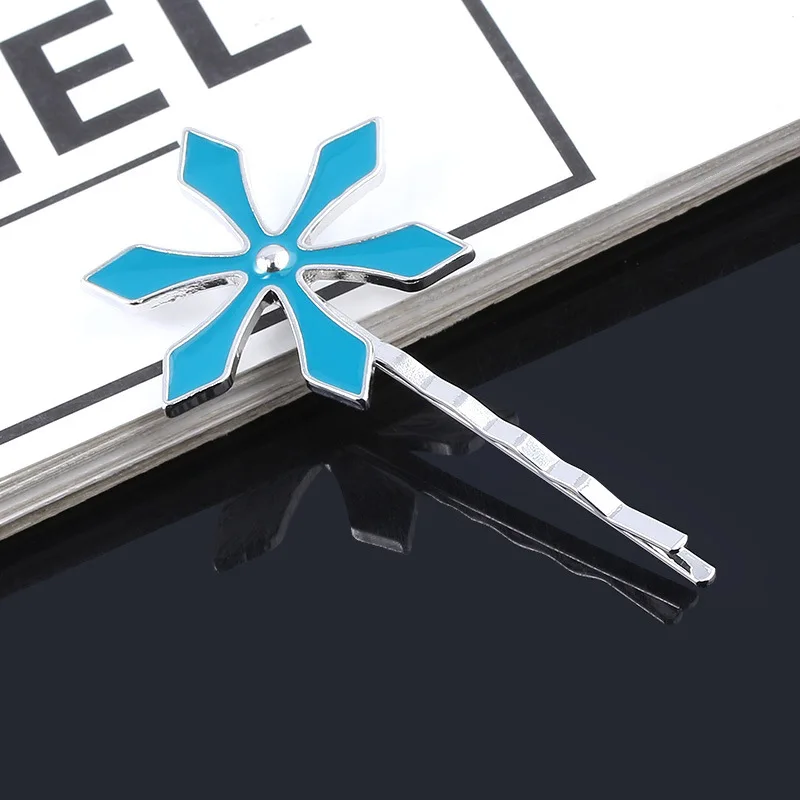 Аниме BLEACH Inoue Orihime Косплей Шпилька-Снежинка мультфильм головной убор