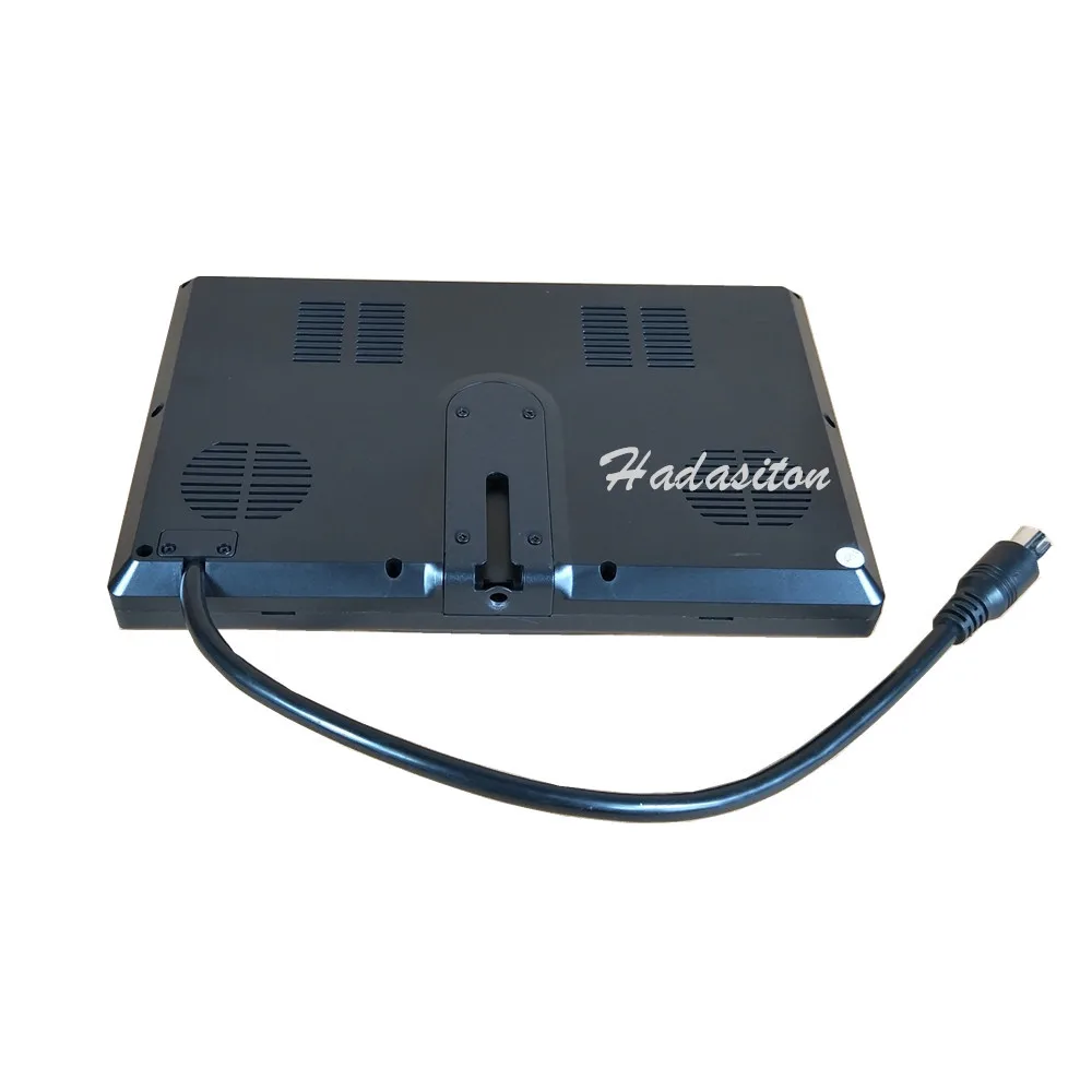 Автомобильный монитор на подголовник с 4 раздельными экранами 9 дюймов канальный