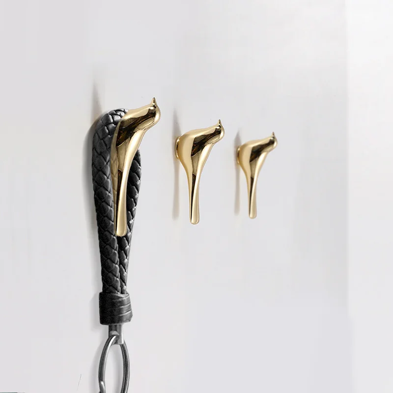 Настенные крючки для канареек ручки шкафа золотые ящиков в виде птиц и животных