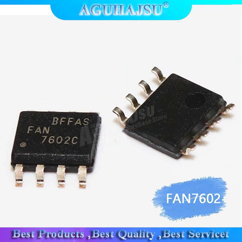 5 шт./лот FAN7602 FAN7602B FAN7602C SOP-8 | Электронные компоненты и принадлежности