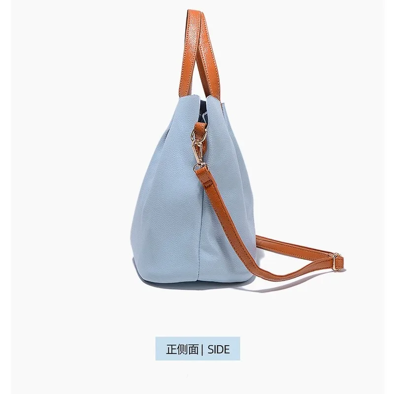 

2020 new women's bags, fashion styles, contrast color, mother and daughter bags, large bags, shoulder bags, messenger handbags
