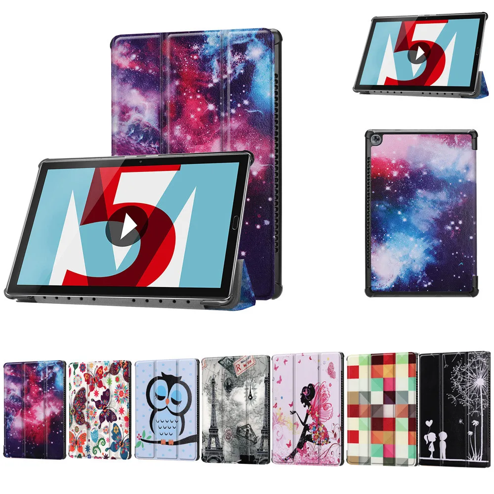 Кожаный защитный чехол подставка для 10 8 дюймов huawei MediaPad M5 Pro Магнитный планшета