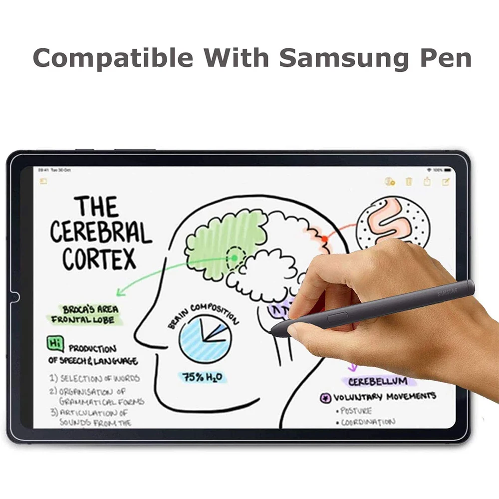 (2 упаковки) Закаленное стекло для Samsung Galaxy Tab S6 Lite 10 4 дюйма зеркальная/P615
