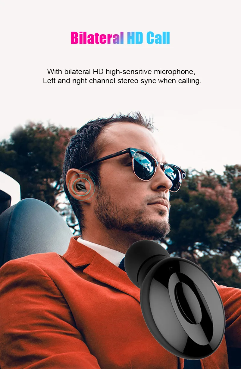 Bluetooth наушники для Xiaomi Redmi беспроводные наушники 5,0 TWS наушники с шумоподавлением для samsung S10