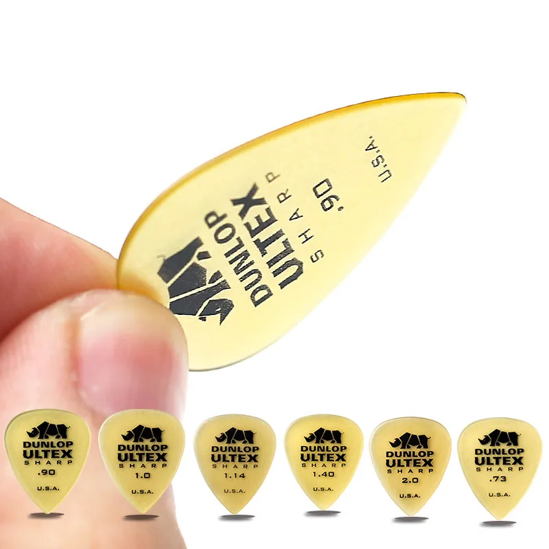 dunlop ultex sharp gitarre pick plektrum vermittler 073mm 20mm bass vermittler akustische elektrische klassische gitarre teile gitarre picks free gl