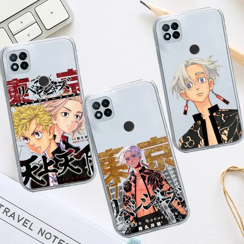 

Tokyo Revengers Phone Case Transparent for Xiaomi redmi note 8 9 10 11 t lite pro ultra mix 4 k40