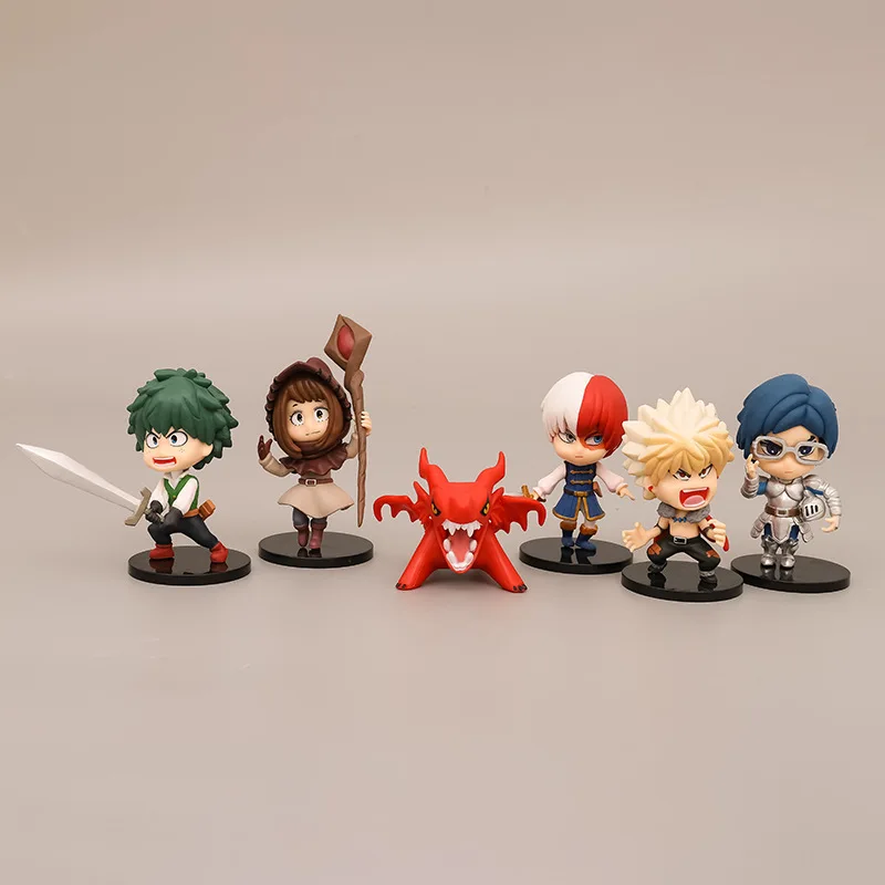 

boku no hero academia Midoriya Izuku Action Figure 10cm deku my hero academy bakugou katsuki Todoroki pvc Model anime figure toy