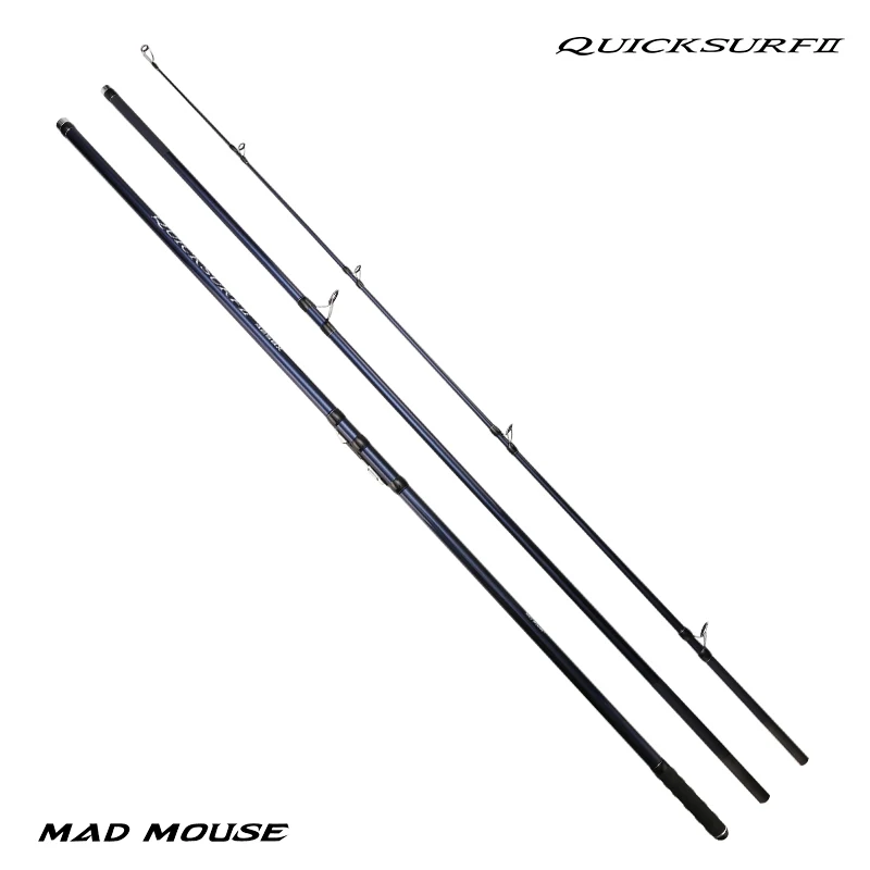 Новый MADMOUSE QUICK SURF 425BX 3 Раздел Фудзи Запчасти спираль с углепластиковой Surf Удочка