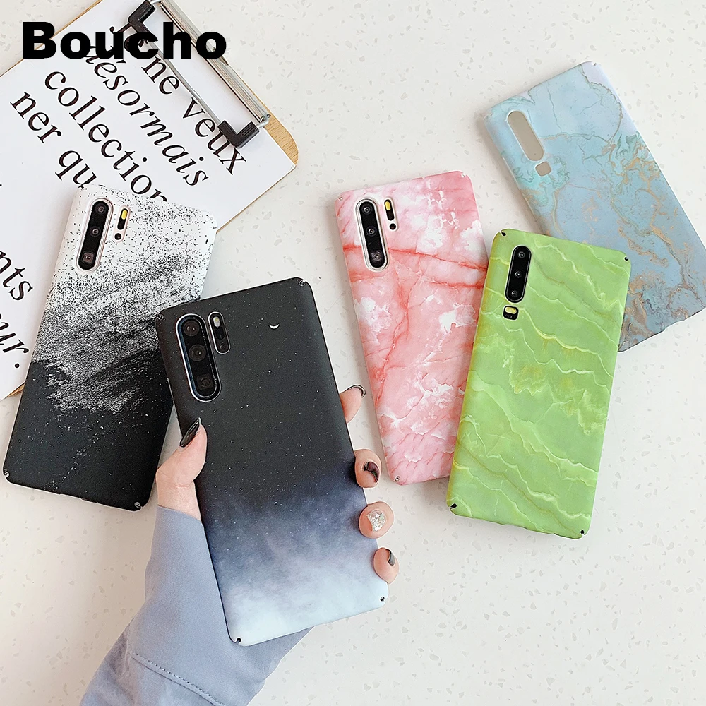Классический Мраморный чехол для телефона Huawei P40 P30 P20 Pro Lite Honor10 V 20 V10 30 8X 9X X10