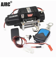 rc metal automatic double motor simulated winch for 110 rc crawler car axial scx10 traxxas trx4 rc4wd d90 d110 tf2 trx 6 cc01