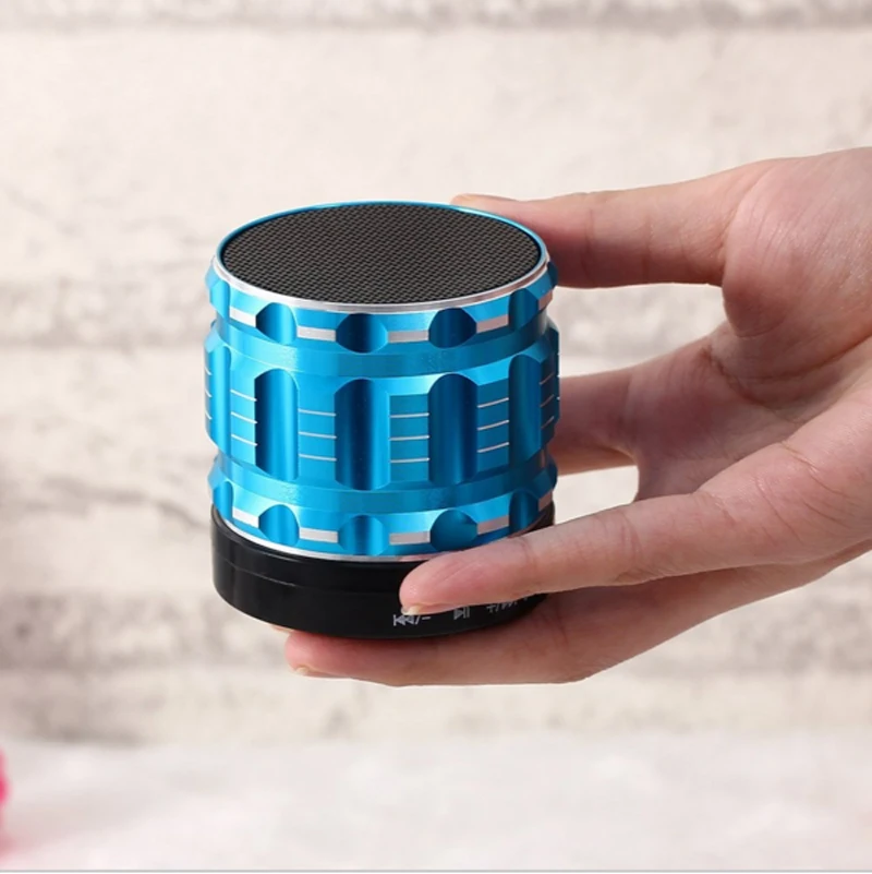 Мини портативный Bluetooth динамик LNBEI S28 металлическая сталь низкие басы