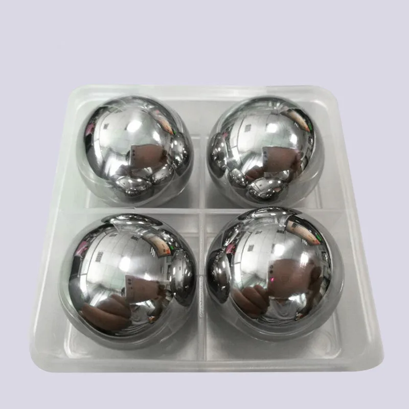 

Stainless Steel Ice Cube 304 Metal Ice Cube Household round Spherical Quick-Frozen Whisky Stone Whiskey Beer Iced Artifact