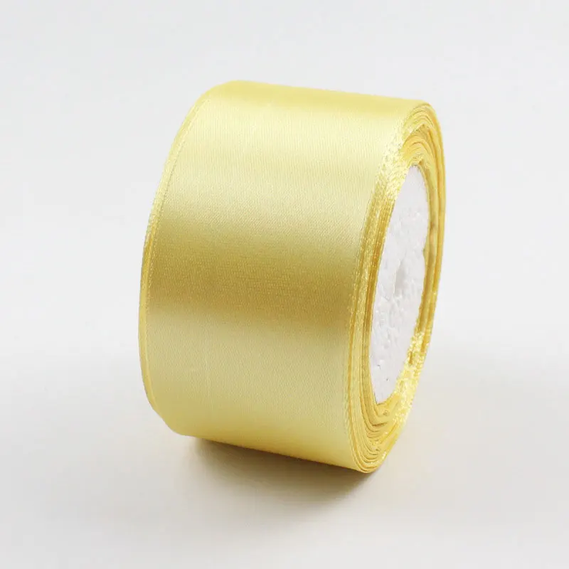 Атласные ленты 22 м/лот 5 см однотонные бант для волос/вечерние/день рождения