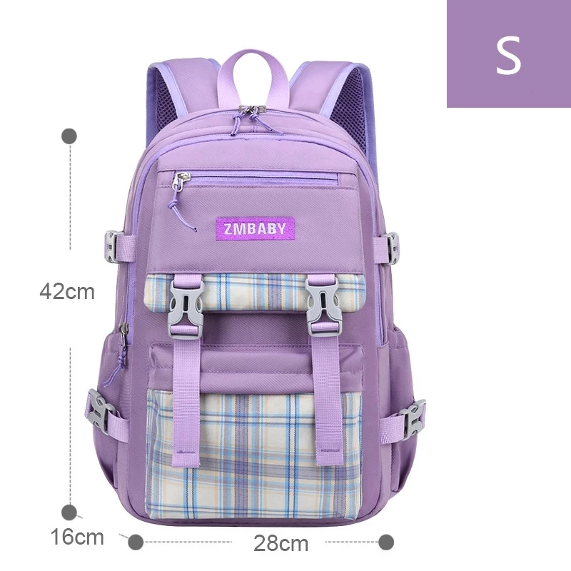 Primary School Bags for Girls Orthopedic Backpack Fashion Waterproof Light Weight Bookbags Kids Girl School Backpack Bag Pink