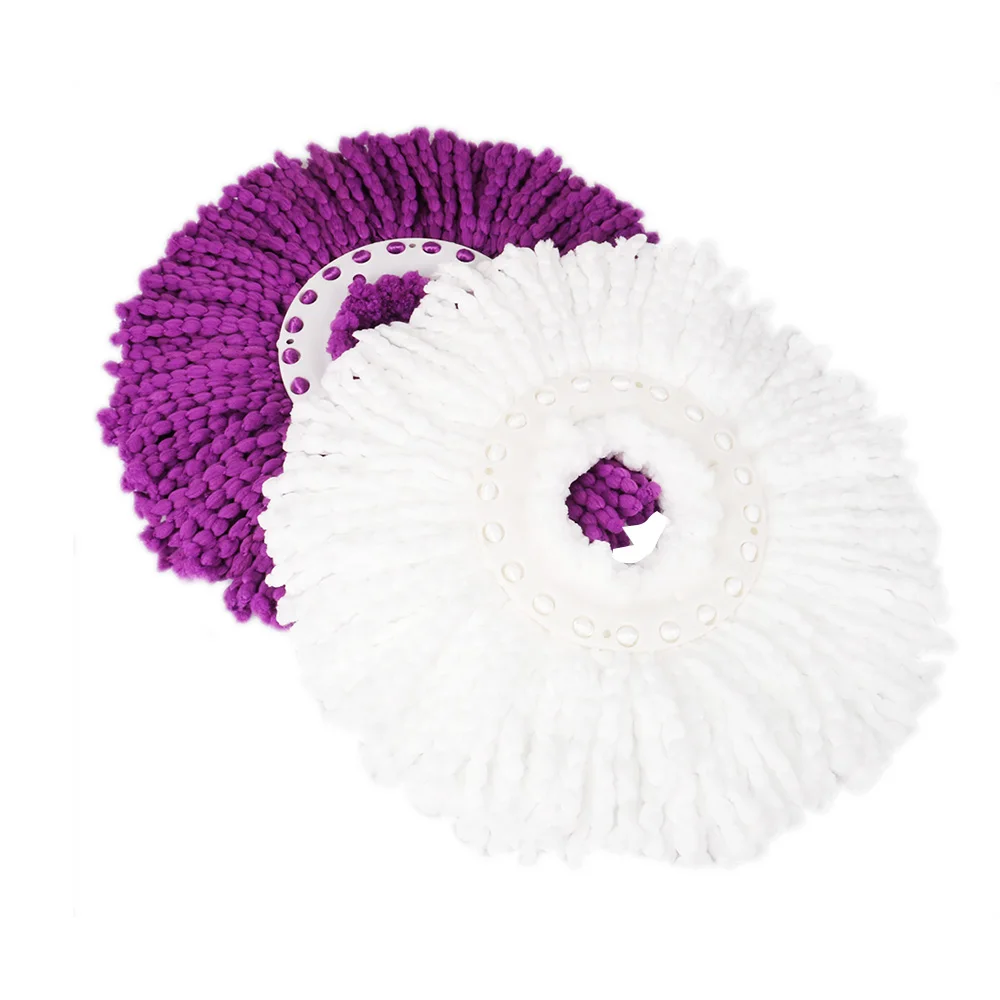 360 градусов вращающийся микрофибры сменная Швабра головка легко Магия Кухня