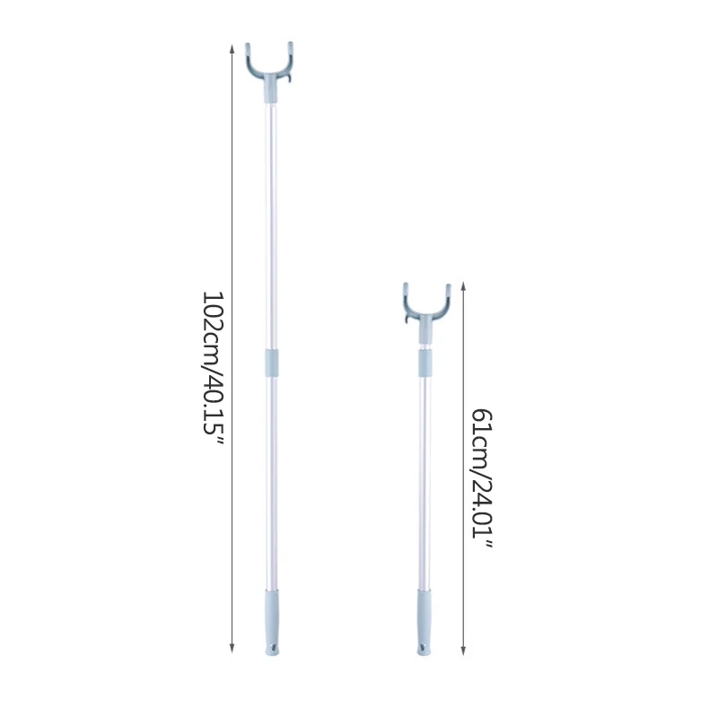 

Clothes Rod Home Telescopic Clothes Rod Balcony Picking Pole Dormitory Reinforcement Aluminum Alloy Clothes Rod Clothes Rod