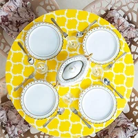 pvc round tablecloth anti stain dining tables waterproof cloth tablecloth table decoration and accessor oilcloth christmas