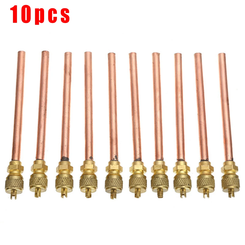 

10pcs Air Condition Part Valve Stem Core Refrigeration 115mm Accessory