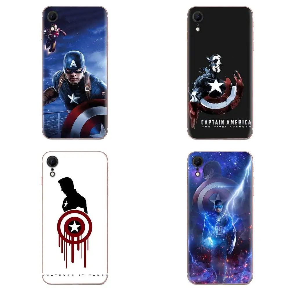 Чехол из ТПУ Avenger Captain America для Xiaomi Redmi Note 2 3 3S 4 4A 4X 5 5A 6 6A Pro Plus|Бамперы| |
