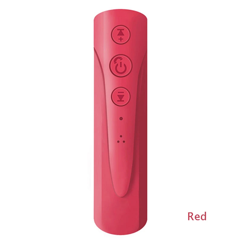 Беспроводной Bluetooth адаптер приемник AUX рецептор USB автомобильный Bluetooth аудио приемник Handsfree 3,5 мм с микрофоном для наушников динамик - Цвет: Красный