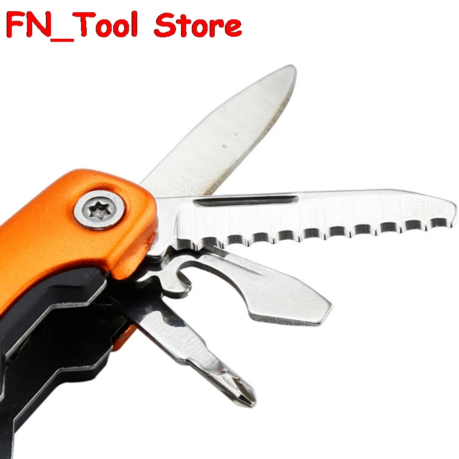 Высокое качество нержавеющей стали Мини Многофункциональный нож плоскогубцы