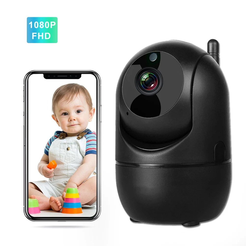 1080P Видеоняни и радионяни функцией WiFi IR Ночное видение двухстороннее аудио видео