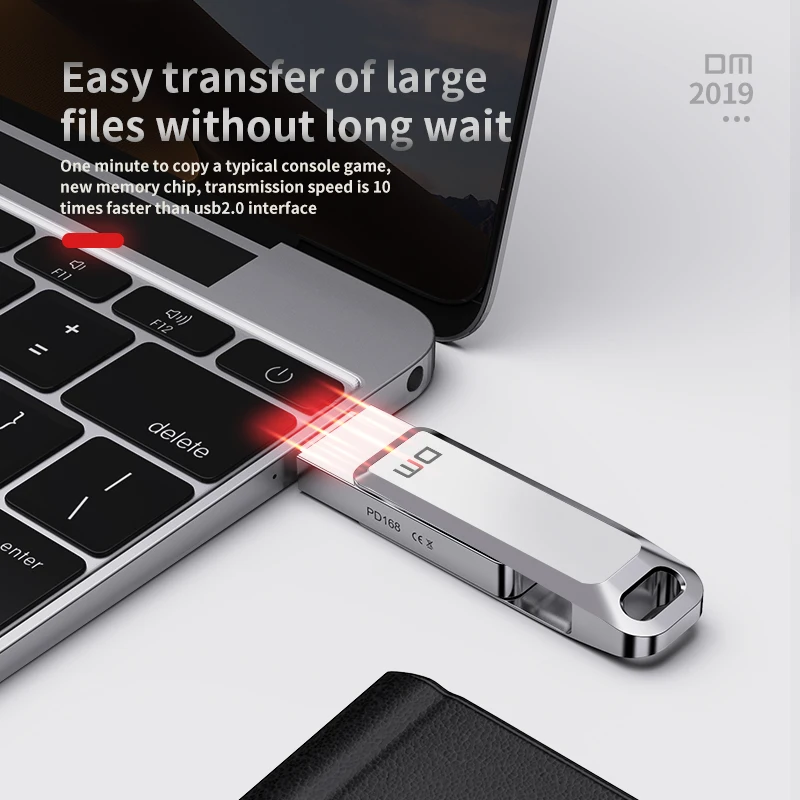 DM PD168 USB C Type USB3.0 флэш-накопитель 32 Гб 64 128 ГБ 256 г для Android смартфон память Мини Usb