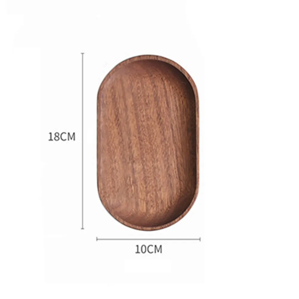 

1pc Wooden Serving Trays For Fruit Tea Breakfast Plants & More Wooden Kitchen Platter Multi-size Multi-purpose Home Decoration