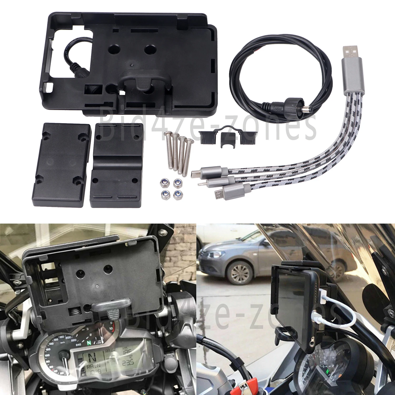 Для BMW R1200GS мобильный телефон навигационный кронштейн ADV F700 800GS CRF1000L Африка Twin для