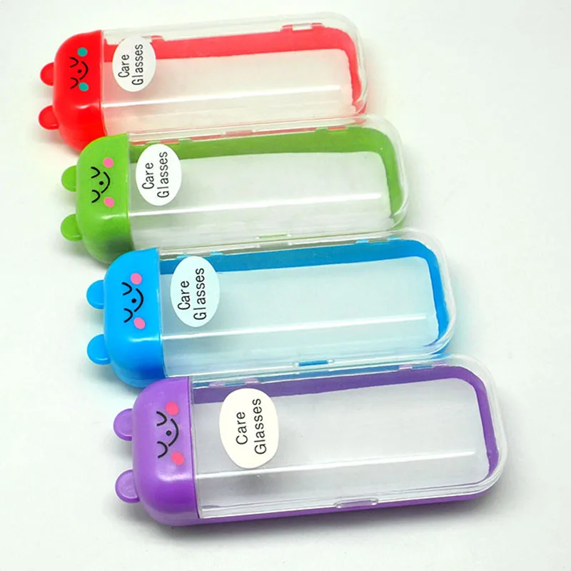 

Чехол для очков с милыми животными Чехол для очков Жесткий чехол Пластиковые защитные очки Водонепроницаемый Чехол для очков для девушек