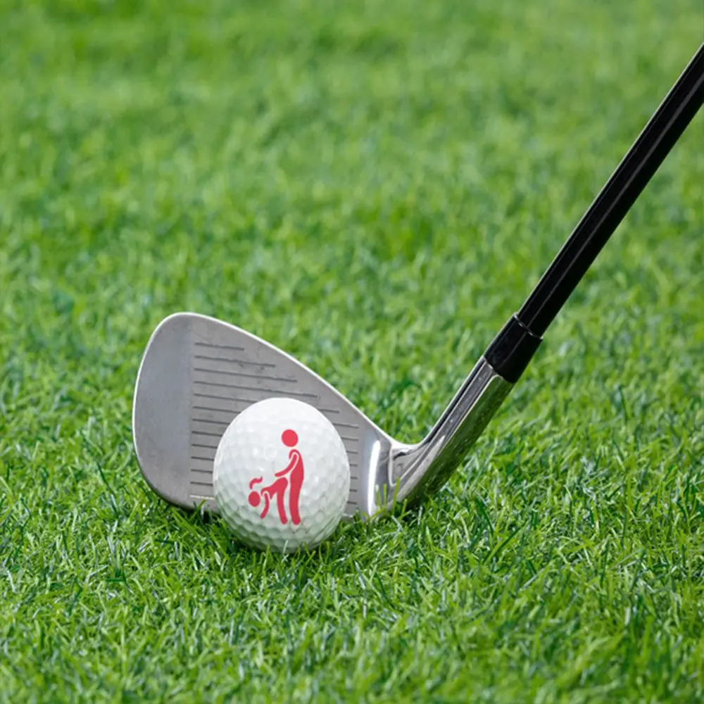 

Sport Tool Humor Signal Funny Golf Ball Marker Liner Marker Models Ball Line Template Alignment Tools