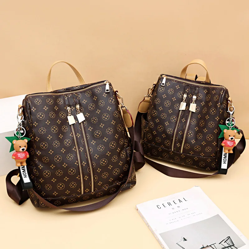 

Женская вместительная сумка через плечо, с принтом, 2021