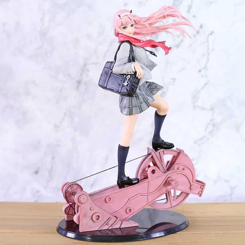 Любимый в FRANXX 02 Zero Two школьная форма Ver. Фигурка кукла из ПВХ аниме модель