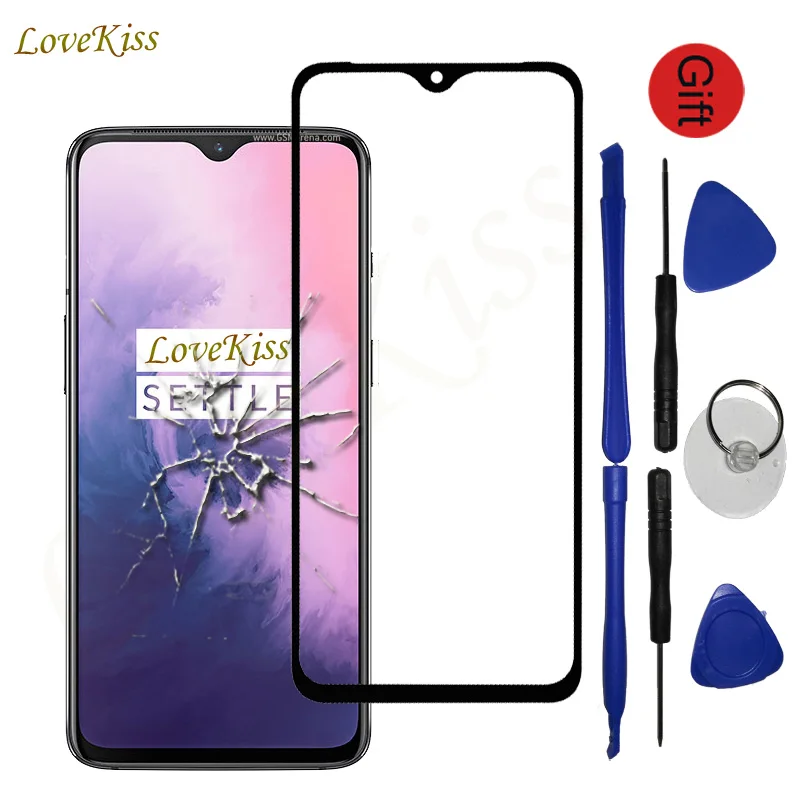 Для Oneplus 7 7T 6T 6 5T GM1903 One Plus 3 A3000 3T A3010 сенсорный экран сенсорная Передняя панель