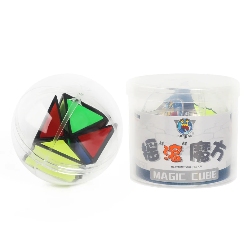 

ShengShou Rock Shake Ball Magic Cube Speed Twisty Puzzle Teasers Challenging Intelligence Educational Toys