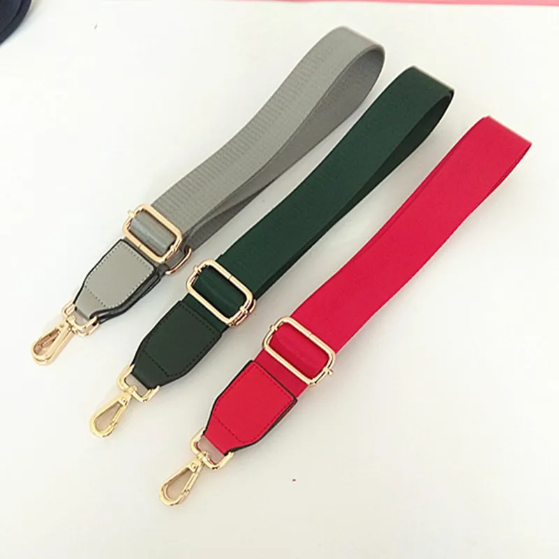 

Women Nylon Shoulder Messenger Bag Belt Strap Accessories Crossbody Bag Wide Strap PU Leather Width Adjustable Bags Belts Red