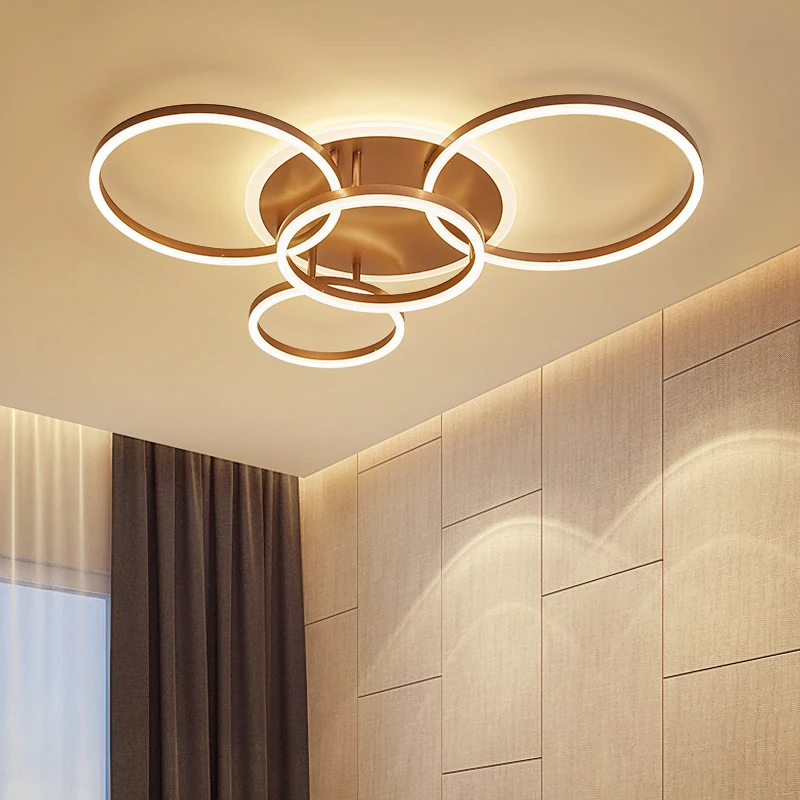 Современный дизайнерский светодиодный потолочный светильник акриловое белое