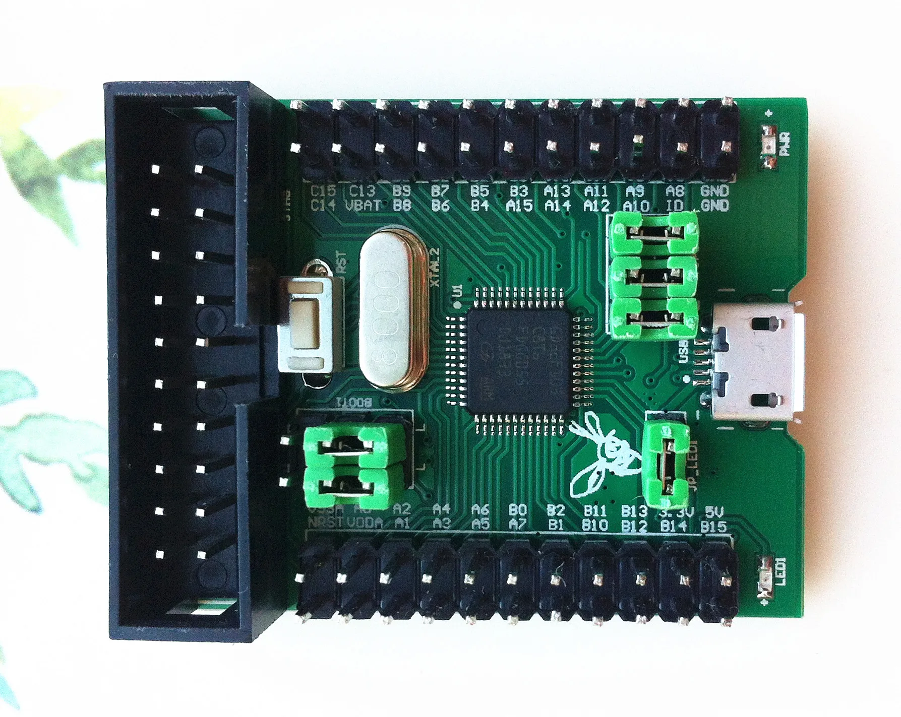Материнская плата GD32F103C8T6 минимальная системная макетная обучающая мини