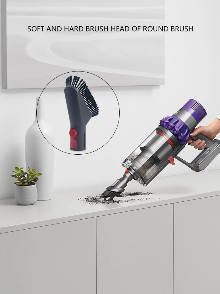 

Soft Brush Tip Nozzle Fit For Dyson V7 V8 V10 V11 Vacuum Cleaner Accessories Vacuum Parts Accessories Attachments
