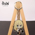 Брелок с героями аниме ангелы смерти, брелок с рисунком Рэйчел Гарднер, Айзек, Фостер, Кэтрин Уорд, милый мультяшный акриловый